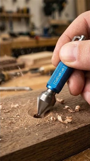 Mini Precision Countersink Drill Tool 🔧🕳️ | Perfect Screw Finish! #minitool