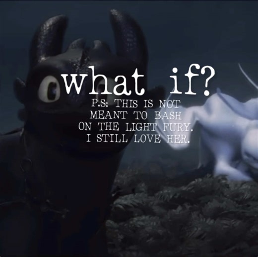 What If Toothless Had a Female Night Fury?