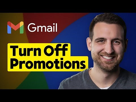 How to Turn Off Promotions in Gmail