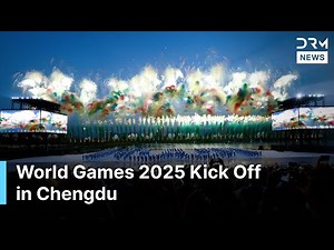 World Games 2025 Opening Ceremony in Chengdu 🇨🇳 | 116 Nations Join Historic Event in China | AD15
