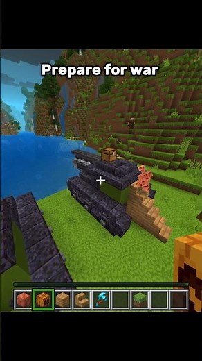 This Copper Golem Tank Actually Works #minecraft #shorts #gaming