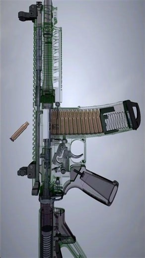 SIG 516 cartridge 5.56×45mm Nato Assault Rifle Work#shorts #shortvideo #youtubeshorts