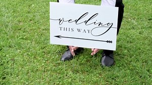 Wedding Parking, Directional Signs, Event Arrow Sign, Outdoor Direction Signage - Etsy