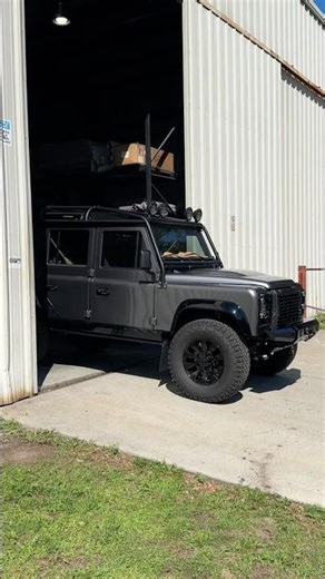Driving the Custom Classic LS3-Powered HIMALAYA Land Rover Defender 110 by HIMALAYA #landrover