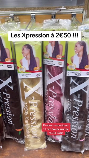 Mèches XPRESSION à prix incroyable à Paris !