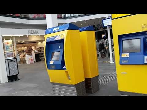 How to buy a train ticket in the Netherlands #trainticket #ticketmachine #nsticketmachine