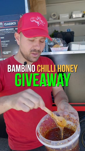 🍯🔥 BIG NEWS Our famous Bambino chilli infused honey might be getting bottled up And we’re giving away 10 bottles to 10 people Just leave a comment for your chance to win 👇😍 | Bambino