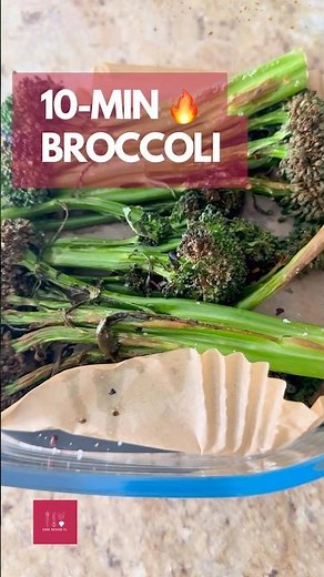 This 10-Minute Air-Fryer Broccoli Is Addictive 🔥🥦