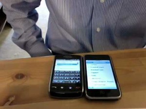 Blackberry Storm Vs. iPhone 3G