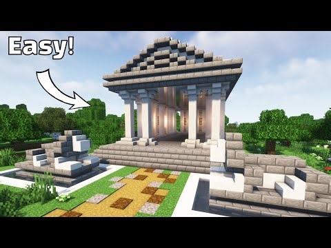 Building a Giant Temple in Minecraft [Tutorial]