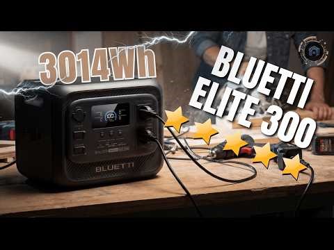 BLUETTI ELITE 300 Review: Massive Kapazität 🔋, neues Kühlkonzept & 93% Effizienz!