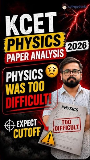 Hardest KCET Physics Paper Ever 2026 | Theory-Heavy & Unexpected | Marks Vs Rank Analysis