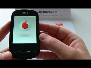 LG T500 Ego Unlock & input / enter code.AVI