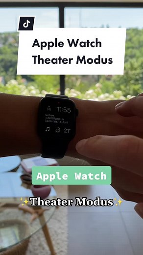 Theater Mode Apple Watch: Der 4. Modus für ungestörtes Erleben