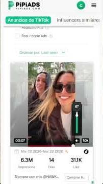 Which influencers does HAWKERS work with? 🕵️ Spy on their strategy with PiPiAds