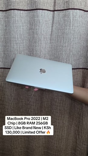 Open Box  MacBook Pro 13-inch (M2, 2022) 🔥 M2 Chip | 8GB RAM | 256GB SSD Like Brand New Condition 📦 Original Box Charger Included 🎒 Bag Included 🛡 1 Year Warranty 💰 KSh 130,000 Only ⚡ Limited Offer – Few Units Available 📍 Westlands, Nairobi 📞 0113219859 🌐 www.shahtechsolution.com #MacBookPro2022 #MacBookM2 #AppleKenya #LaptopDeals #ShahComputers