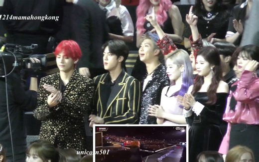 BTS react to the JANET JACKSON @2018 MAMA HK