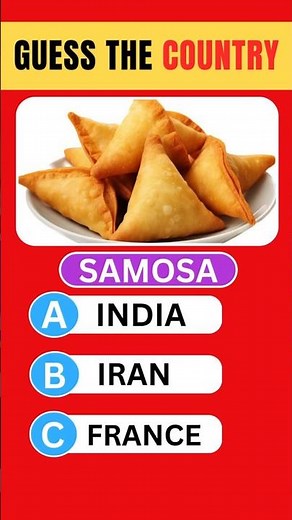 Guess the country by its food | Country Quiz #quiz #shorts