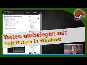 @-Zeichen auf F-Taste umbelegen in Windows, Tasten umbelegen mit AutoHotkey