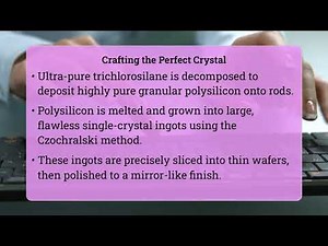 How Is Pure Silicon Made For Semiconductors?