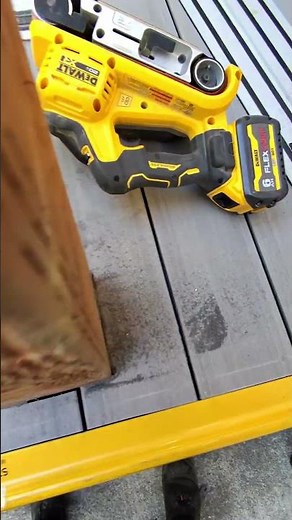 POV: Deck Edge Finish Work #construction