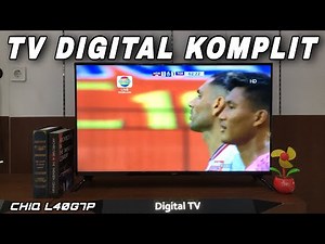 Cara Setting & Edit Siaran TV Digital Lengkap || CHIQ L40G7P