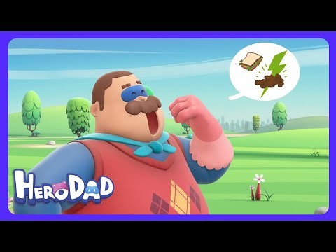 Hero Dad - Watch Our Magic Seed Grow! 🌱 | Kids Cartoons | WildBrain Nursery