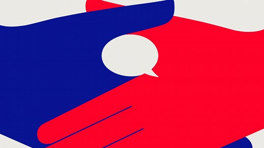 Introducing our first One Small Step TV spot by renowned illustrator Noma Bar! This ad is part of a newly launched PSA campaign to mark the national expansion of the initiative. One Small Step is an effort to remind the country of the humanity in all of us—even those with whom we disagree. ​Get matched ​for a One Small Step conversation​ and be part of the solution: TakeOneSmallStep.org #LetsTalkForAChange | StoryCorps