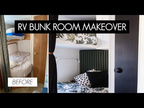 RV Bunk Room Remodel Modern RV Makeover Ep. 07
