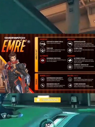 Our first look at our new DPS Emre! he is super cool and im excited to see another lore character added to the game. i generally really like Emre, and i cant wait to play him#overwatchme #overwatch #blizzard #blizzardentertainment #sloanshark #ventureow #anamari #overwatchgameplay #music #comedy #fypchallenge #fypシ゚viral #fypツ #twitchtok #newyear #newseason #blowthisup #vtuber #2026