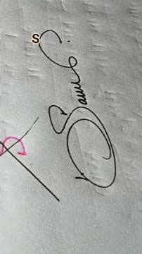 S Latter Signature Design || How To Sign S Latter 🔥😱 #writingrasu #calligraphy #signature #shorts#s