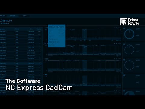 #PrimaProductPills - NC Express CadCam - Prima Power Software to simulate a whole production line