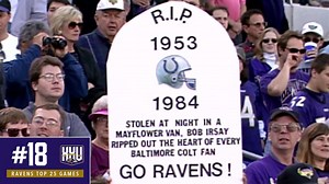 No. 18: Nov. 29, 1998 – Ravens 38, Colts 31