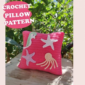 Underwater Pillow Pattern - Etsy