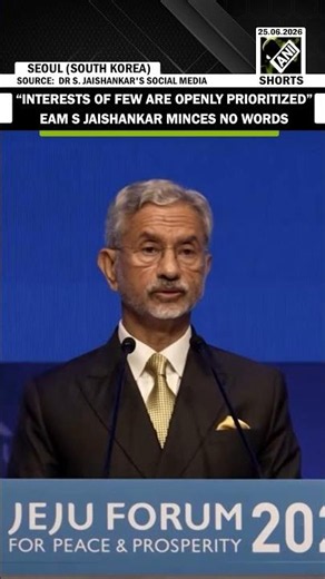 “Interests of few openly prioritized” EAM Jaishankar minces no words, calls for better cooperation