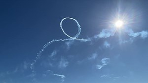 エア・フェスタ浜松2023 ブルーインパルス▷ハイライト🎥 バーティカル・キューバン８ 9000ft（3000m）に達する最も高い課目のひとつです⤴️ | ブルーインパルスファンネット