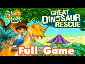 Go, Diego, Go!: Great Dinosaur Rescue | Full Game Walkthrough (No Commentary)