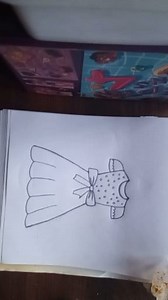  Cute Dress Sketch  Beautiful dress design for art lovers  #dresssketch #fashionart #simpleart #handmadework #artshorts #creativeart #reelart #facebookreel | Drawing and Sketch | Facebook