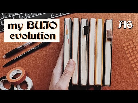 How I found/made the system that worked! A6 bullet journal - simplify your life