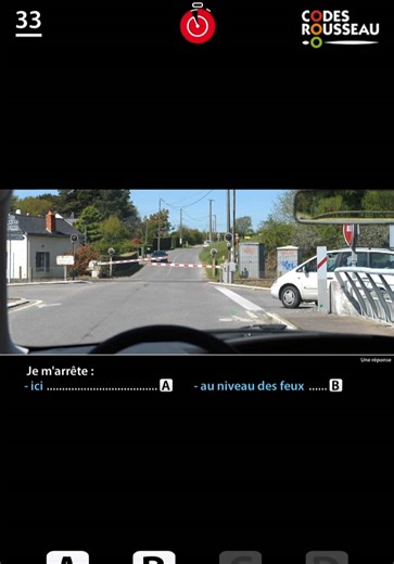 Série 1 – Question 33 #codedelaroute #permisdeconduire #testcode #autoecole #france