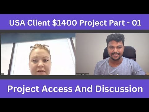 $1400 Project Part - 01 | Client Meeting | Client Interview | Client Commutation | Client Interview
