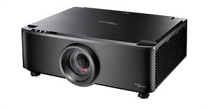 All-new 7,000-lumen Optoma laser projector has short-throw lens that creates 300-inch display