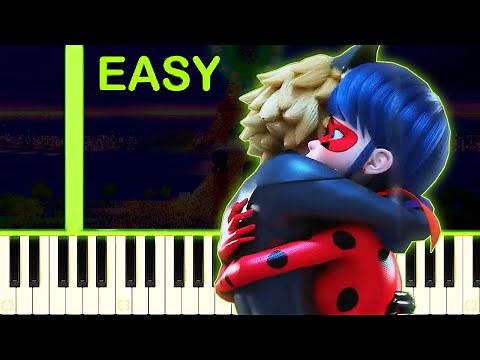 MIRACULOUS STRIKE BACK ENDING THEME - EASY Piano Tutorial