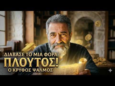 Ο ΚΡΥΦΟΣ ΨΑΛΜΟΣ ΤΟΥ ΠΛΟΥΤΟΥ: ΓΙΑΤΙ ΟΙ ΠΛΟΥΣΙΟΙ ΔΕΝ ΘΕΛΟΥΝ ΝΑ ΞΕΡΕΤΕ ΑΥΤΗ ΤΗΝ ΠΝΕΥΜΑΤΙΚΗ ΠΡΟΣΕΥΧΗ;