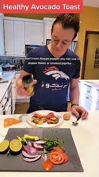 Healthy avocado toast recipe