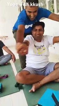 Shoulder opening yoga class