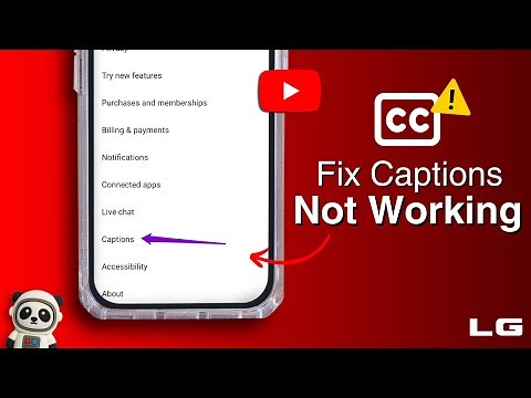 How to Fix YouTube Video Captions Not Working | YT Auto Captions & Subtitles Error 2025