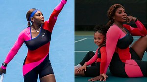 'ADORABLE!' Serena Williams TWINS with Daughter Olympia in her 2021 Australian Open outfit
