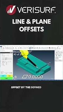 Verisurf - Lines and Planes #metrology #verisurf #cmmsoftware #mastercam