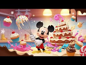 Mickey’s Cake Factory Chaos 🎂 | Funny Cooking Adventure